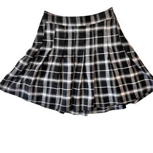 Hollister Y2K 90's Clueless Academia Lolita Pleated Skater Skirt